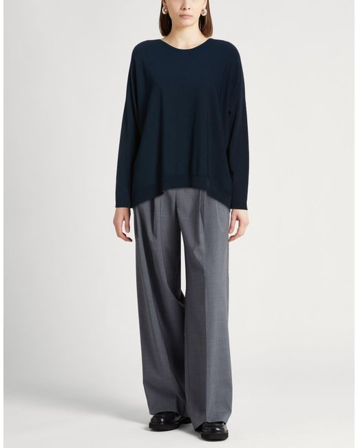 Roberto Collina Blue Midnight Sweater Viscose, Polyester