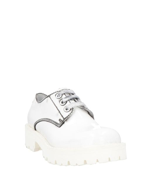 MM6 by Maison Martin Margiela Natural Lace-up Shoes