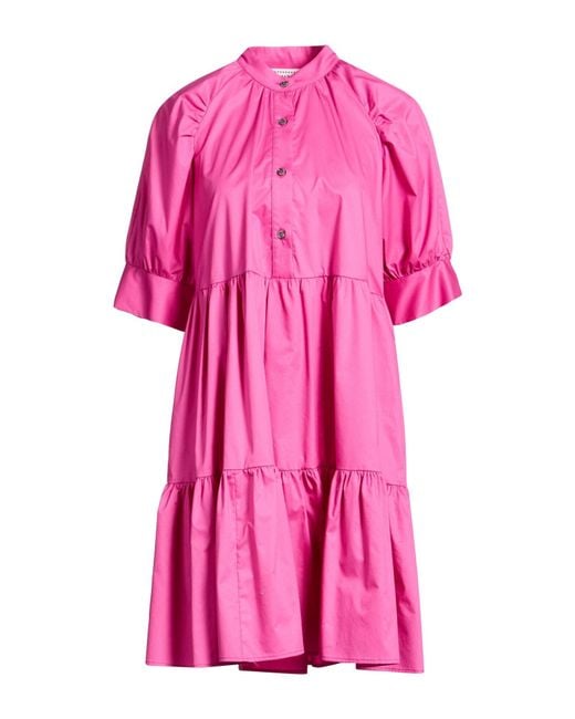 Shirtaporter Pink Mini Dresses