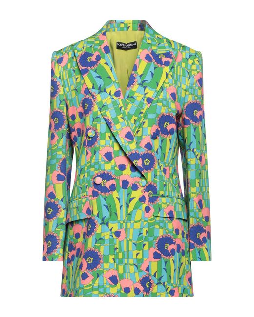 Dolce & Gabbana Green Blazer