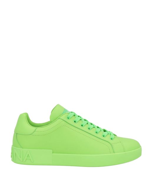 Dolce & Gabbana Green Trainers for men