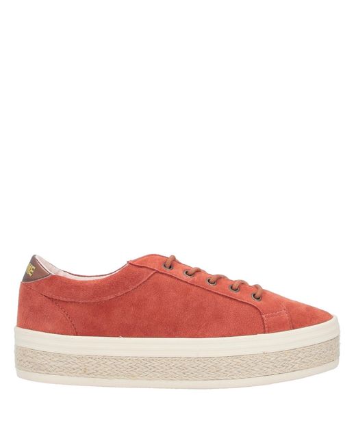 No Name Suede Low-tops & Sneakers in Rust (Red) - Lyst