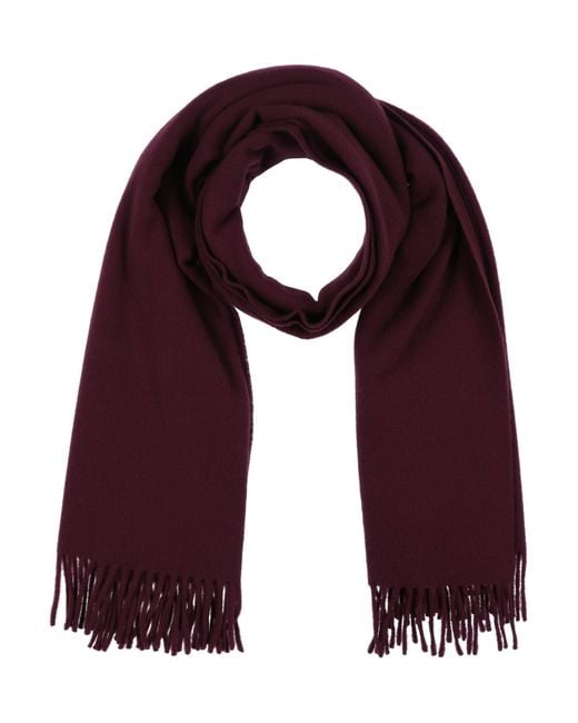 Sciarpa di Maison Kitsuné in Purple da Uomo