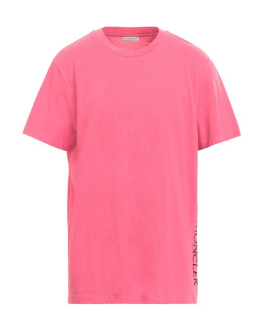 Camiseta Moncler de hombre de color Pink