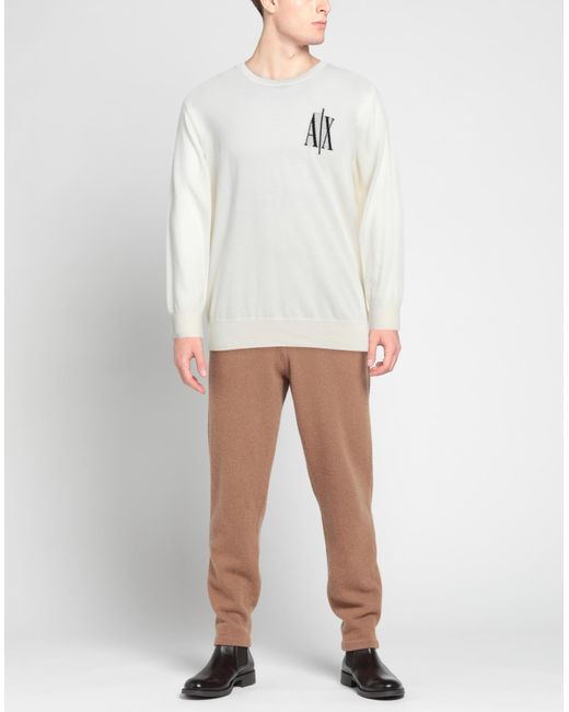 Pullover ARMANI EXCHANGE de hombre de color White