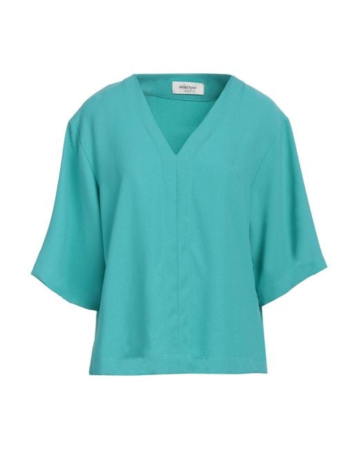Ottod'Ame Blue Top Polyester