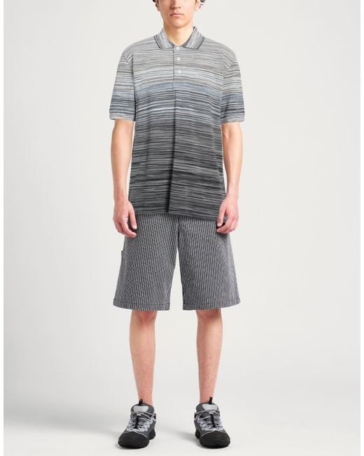 Polo Missoni de hombre de color Gray