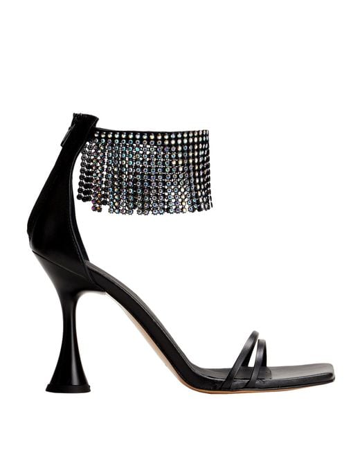 8 by YOOX Black Sandals
