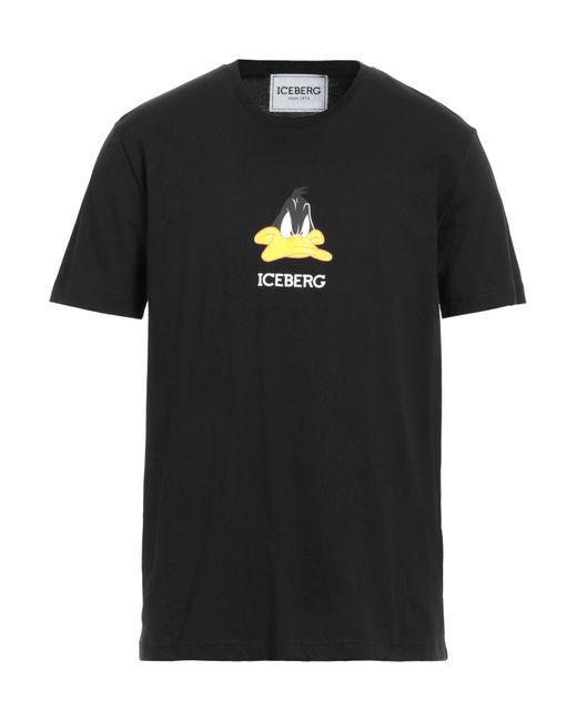 T-shirt di Iceberg in Black da Uomo