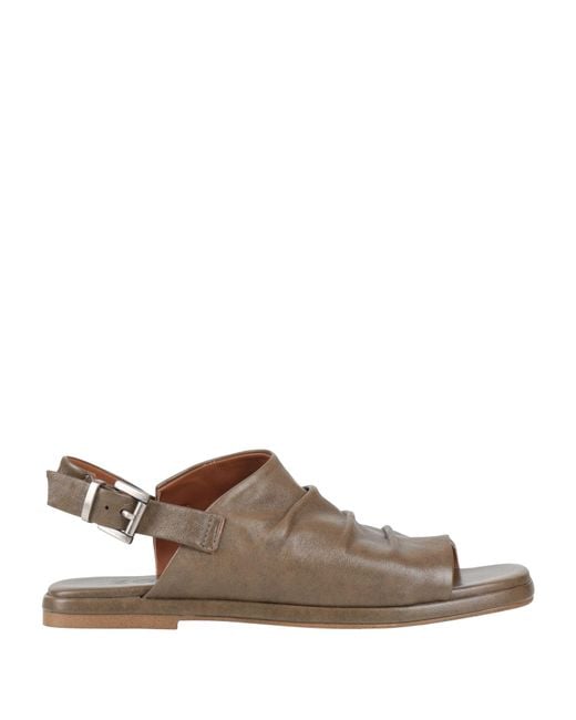 Zoe Brown Sandals Leather