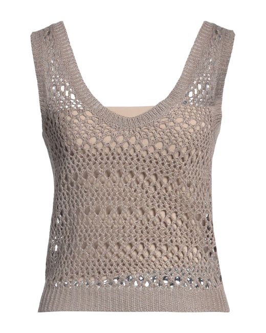Top Brunello Cucinelli en coloris Gray