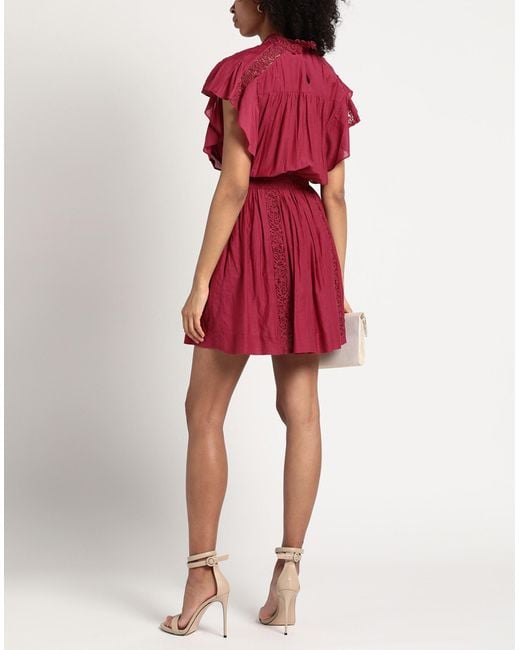Isabel Marant Red Mini Dress