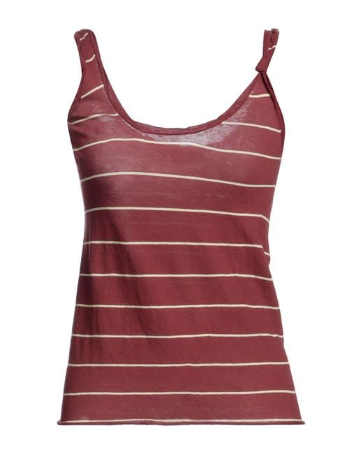 Roberto Collina Red Tank Top
