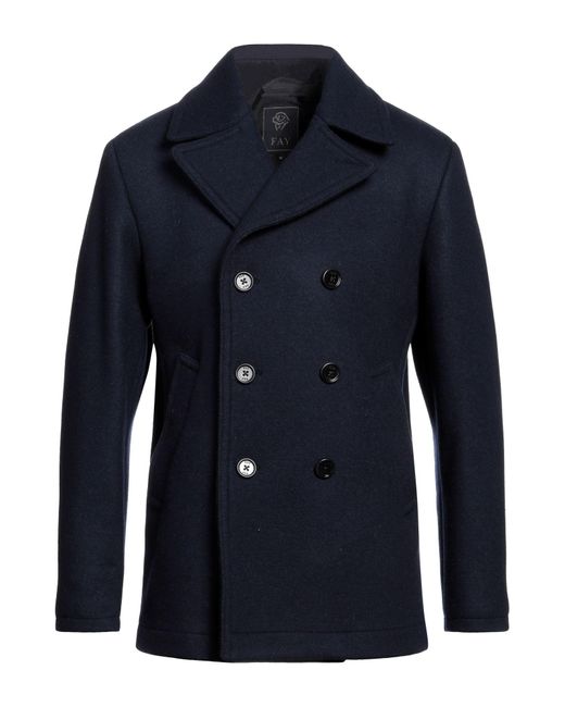 Fay Blue Coat for men