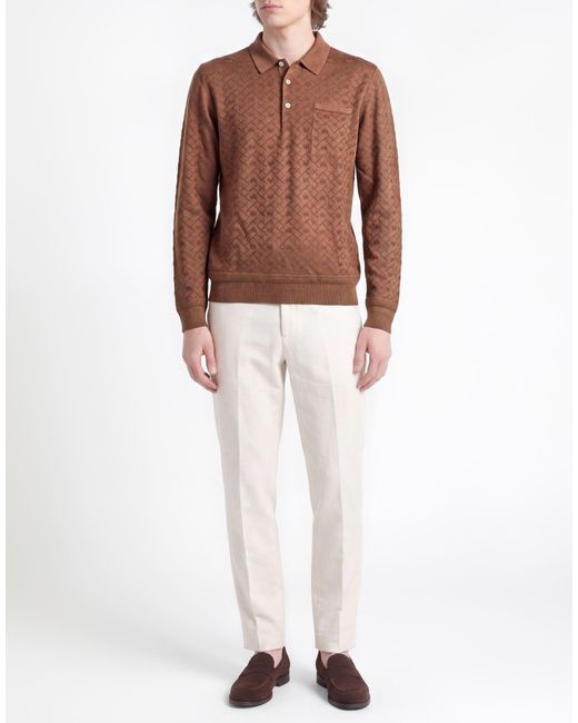 Boglioli Brown Sweater Virgin Wool for men