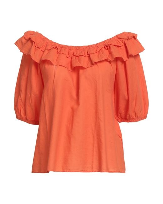 Top Ba&sh en coloris Orange