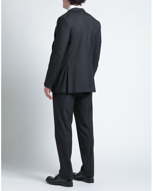 Zegna Black Suit for men