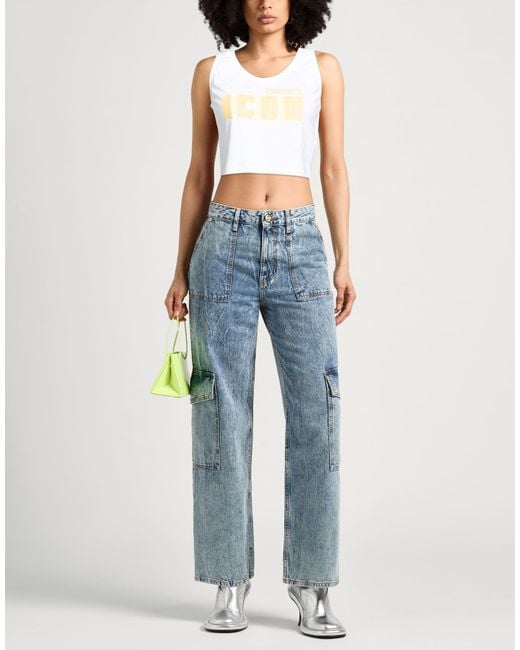 Top DSquared² de color White