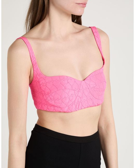 Marco Rambaldi Pink Fuchsia Top Polyester, Polyamide