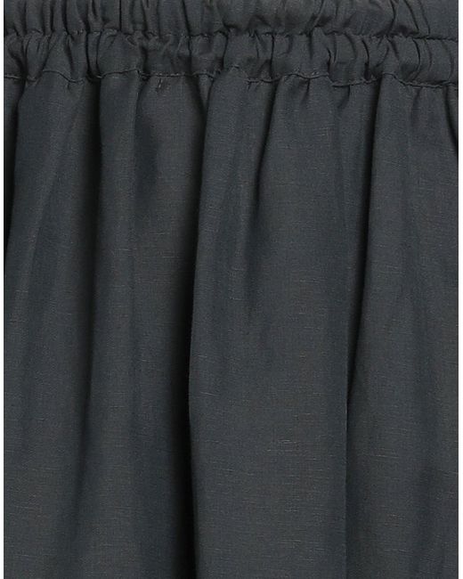 Liviana Conti Gray Midi Skirt
