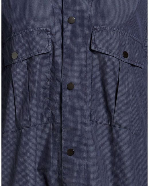 Paul Smith Blue Jacket Cotton, Polyamide