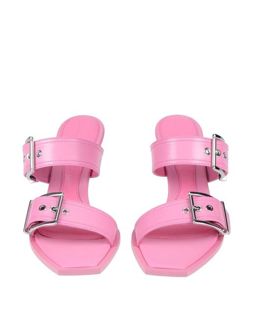McQueen Pink Sandals