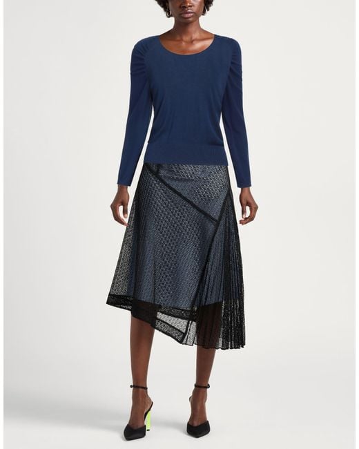 Kontatto Blue Sweater Viscose, Polyester