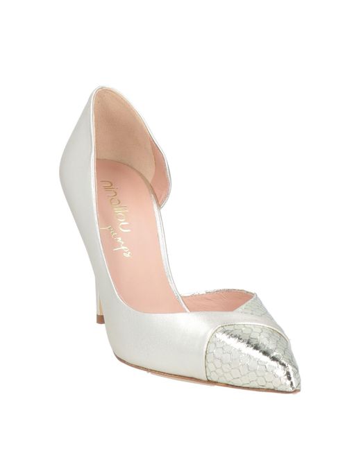 Ninalilou White Pumps Leather