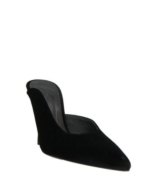 Gia Borghini Black Mules & Clogs