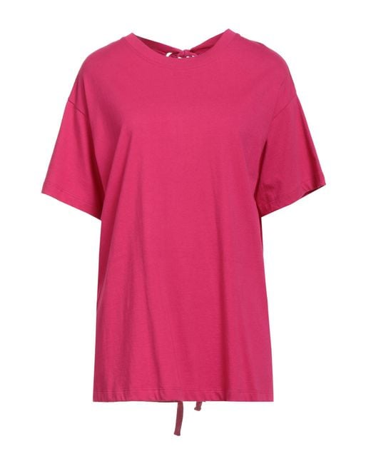 Opening Ceremony Pink Fuchsia T-Shirt Cotton