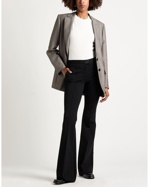 Ferragamo Black Pants Polyamide, Elastane