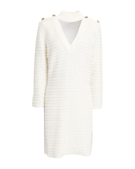 SIMONA CORSELLINI White Mini Dresses