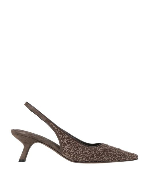 Brunello Cucinelli Green Pumps