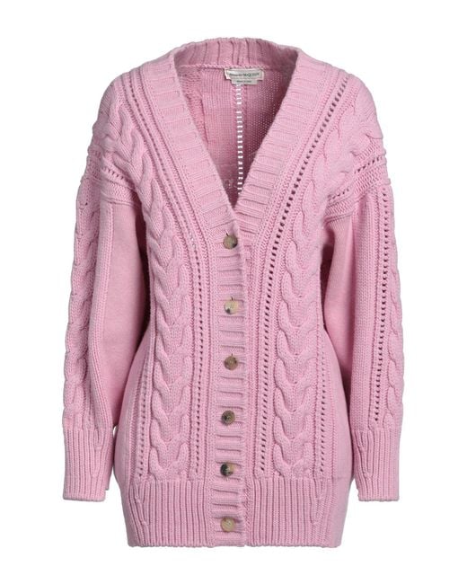 McQueen Pink Cardigans