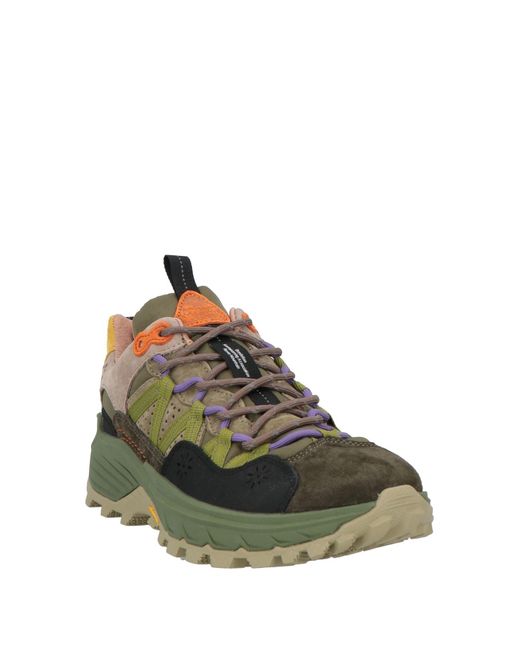Flower Mountain Green Sneakers for men