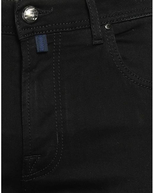 Jacob Coh?n Black Jeans Cotton, Polyester, Modal, Elastane for men
