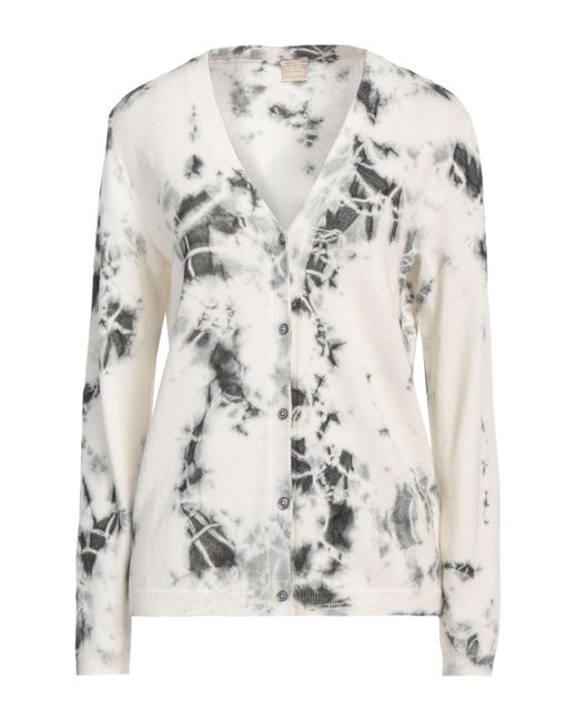 Massimo Alba White Strickjacke