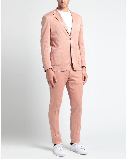 Santaniello Pink Suit for men