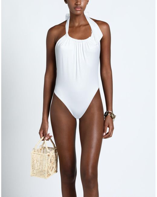 FEDERICA TOSI White One-piece Swimsuit