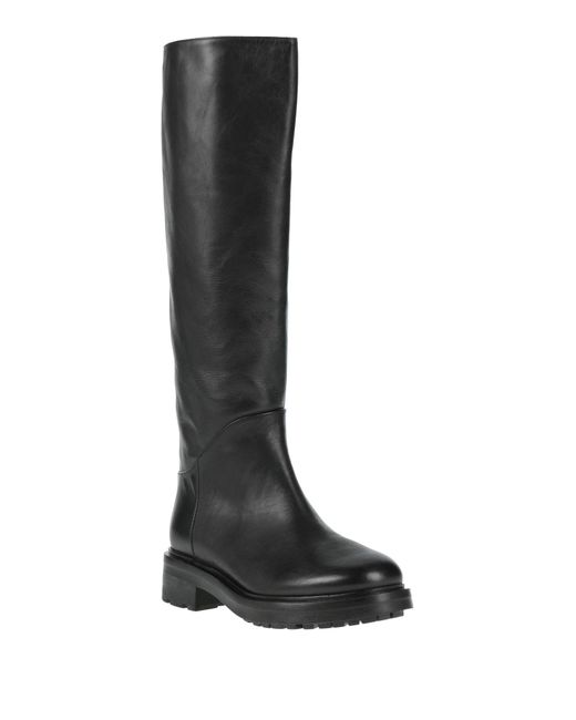 Elena Iachi Black Boot Leather
