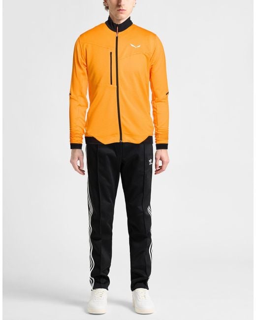 Salewa Orange Pedroc Pl 2 Jacket Recycled Polyester, Elastane for men