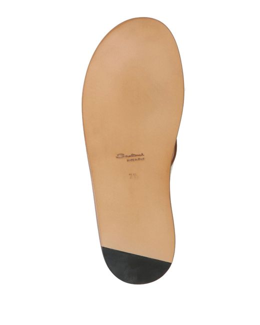 Santoni White Sandals for men