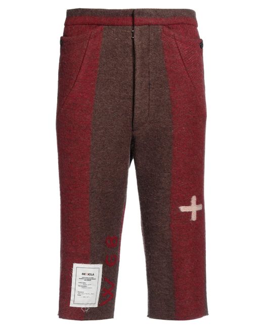 Pantalons courts Maison Margiela pour homme en coloris Red