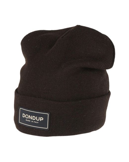 Dondup Black Hat for men