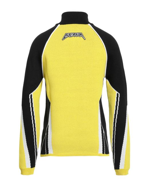 Pullover Balmain pour homme en coloris Yellow