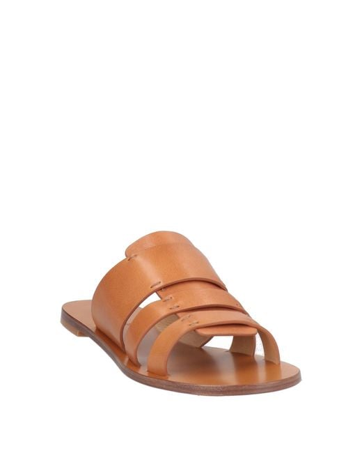 Officine Generale Brown Sandals