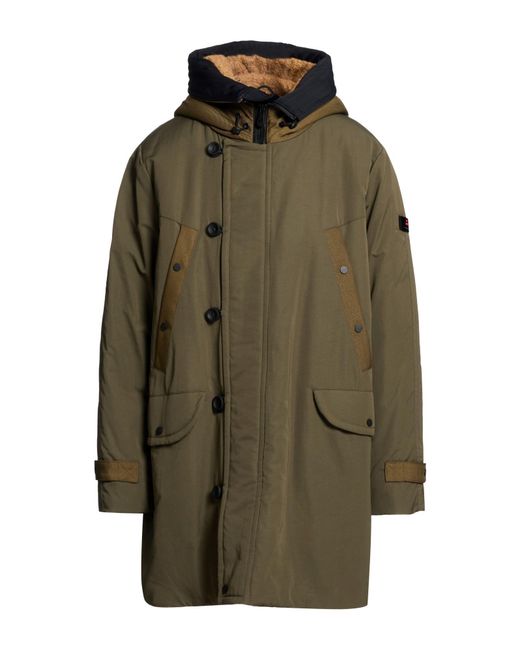 Peuterey Green Puffers for men