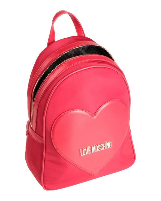 Love Moschino Rucksack in Pink | Lyst