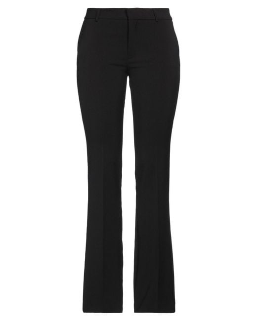 Aniye By Black Pants Polyester, Elastane