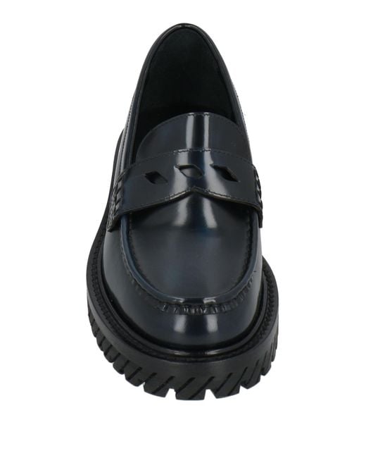 Off-White c/o Virgil Abloh Black Midnight Loafers Leather